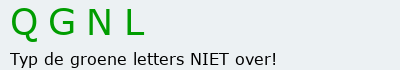 Bevestigingscode