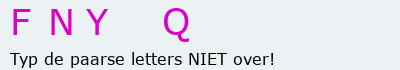 Bevestigingscode