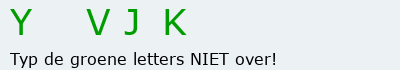 Bevestigingscode