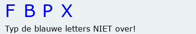 Bevestigingscode