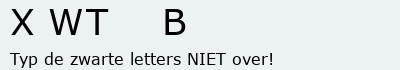 Bevestigingscode