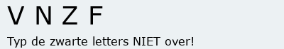 Bevestigingscode