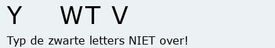 Bevestigingscode