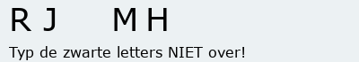 Bevestigingscode