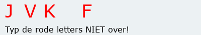 Bevestigingscode