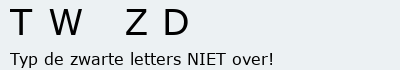 Bevestigingscode
