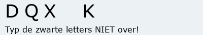 Bevestigingscode