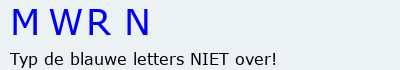 Bevestigingscode