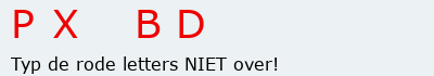 Bevestigingscode