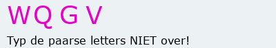Bevestigingscode