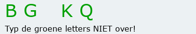 Bevestigingscode