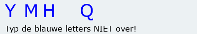 Bevestigingscode