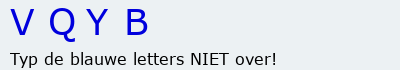 Bevestigingscode