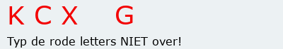 Bevestigingscode