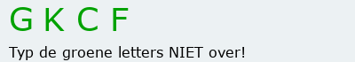 Bevestigingscode