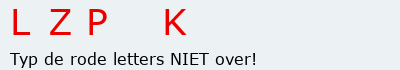 Bevestigingscode