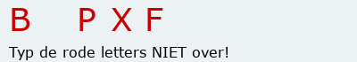 Bevestigingscode