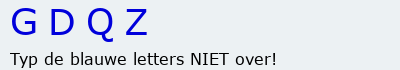 Bevestigingscode