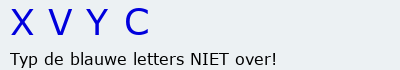 Bevestigingscode