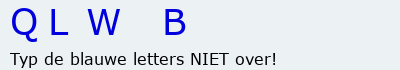 Bevestigingscode