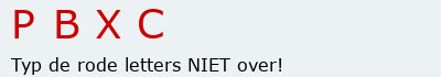 Bevestigingscode