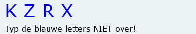 Bevestigingscode