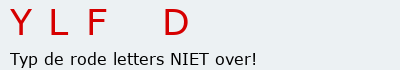 Bevestigingscode