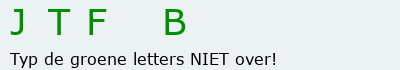 Bevestigingscode