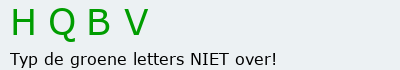 Bevestigingscode