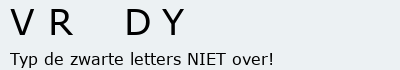Bevestigingscode
