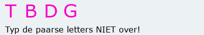 Bevestigingscode