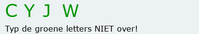 Bevestigingscode