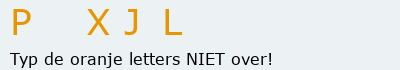 Bevestigingscode