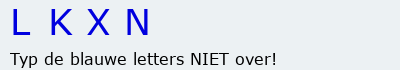 Bevestigingscode