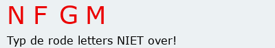 Bevestigingscode