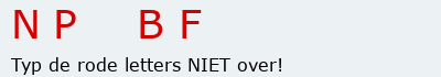Bevestigingscode