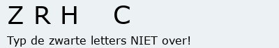 Bevestigingscode