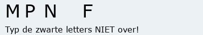 Bevestigingscode