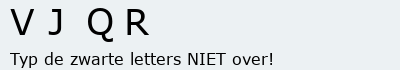 Bevestigingscode