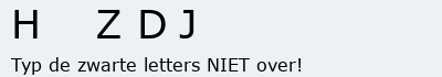 Bevestigingscode