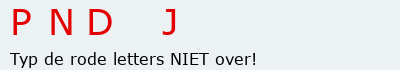 Bevestigingscode