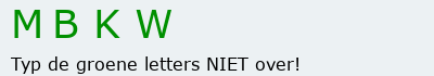 Bevestigingscode