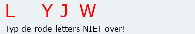 Bevestigingscode