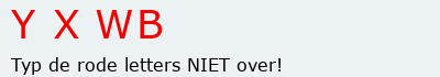Bevestigingscode