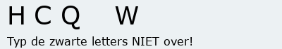 Bevestigingscode
