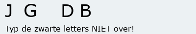 Bevestigingscode