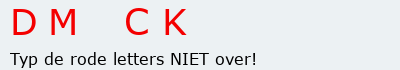 Bevestigingscode