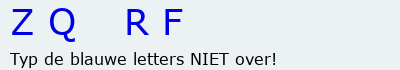 Bevestigingscode