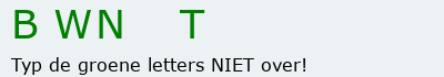 Bevestigingscode