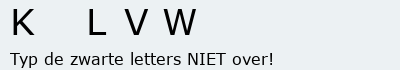 Bevestigingscode